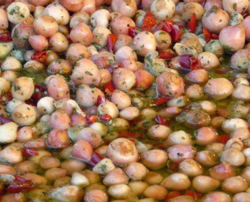 Lampascioni sott'olio la ricetta pugliese