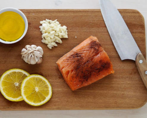 Olio aromatizzato al limone e cedro