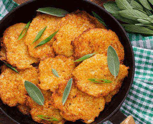 Olio biologico ideale per una frittura croccante e sana