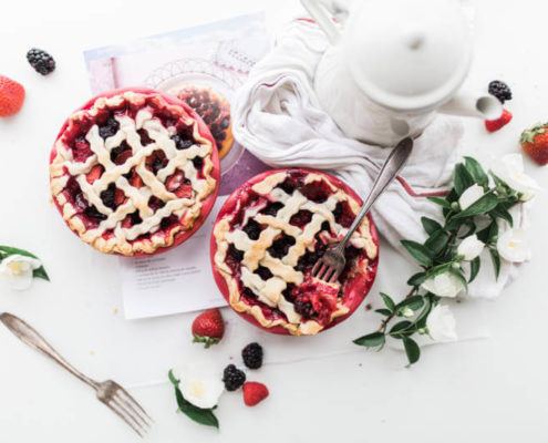 Crostata all'olio d'oliva con farina integrale