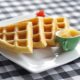 come preparare i waffle con olio extravergine di oliva