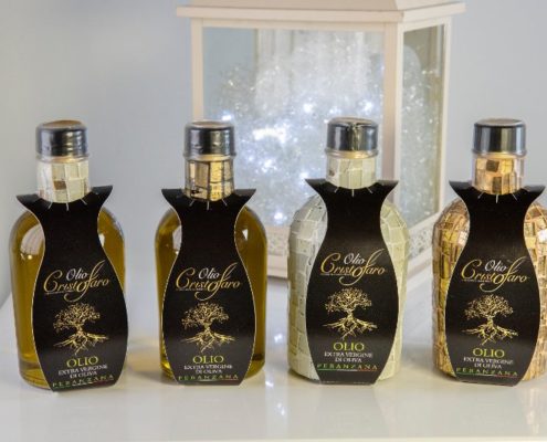 bomboniere olio regalo cresima