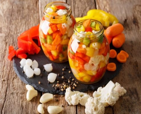 Giardiniera Pugliese sott’olio: tra prodotti della terra ed Olio Evo