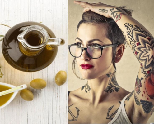 Curare i tatuaggi con Olio Evo? Tutto è possibile!