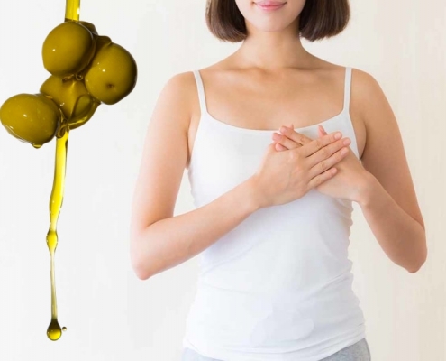 L’Olio di oliva: come aumentare il seno in modo naturale