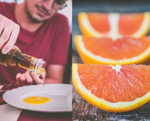 Olio di oliva aromatizzato all’Arancia