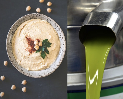 Hummus di ceci è Olio Evo: ricetta facile e veloce
