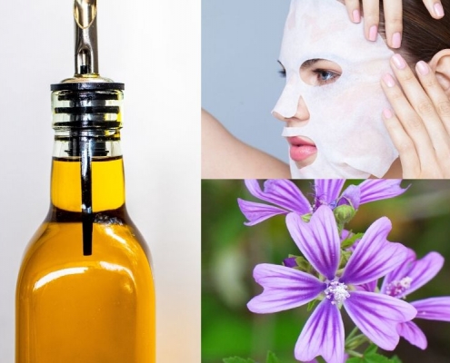 Maschera lenitiva alla Malva e Olio Evo: ottimo rimedio della nonna!