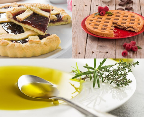 Crostata all'olio di oliva senza burro