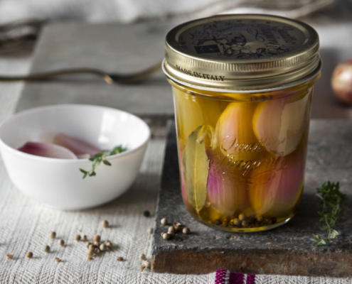 Scalogno sott'olio ricetta