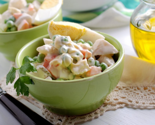 Insalata Russa con Olio di Oliva: ricetta gustosa fatta in casa