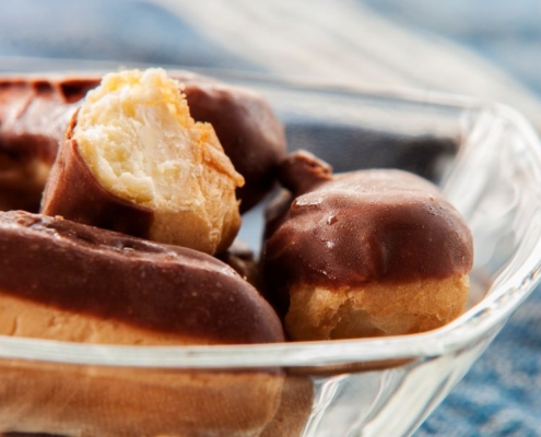 L'èclair all'olio di oliva: una ricetta per palati raffinati