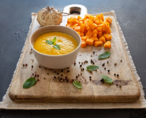 Ricetta per preparare il Pesto alla Zucca e Olio Evo