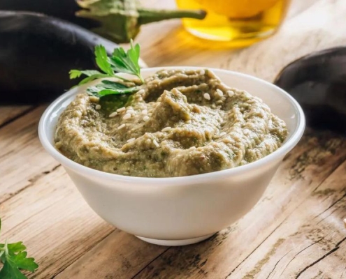 Pesto alle melanzane con Olio Evo Nuovo