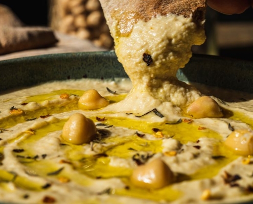 Pesto di ceci con olio evo