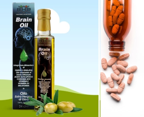 Integratori alimentari a base di olio extravergine