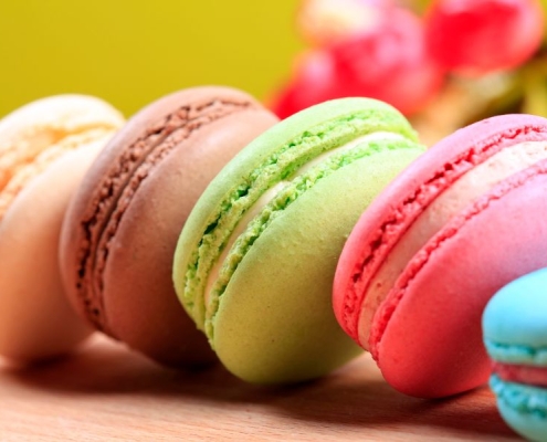 Macaron all'olio di oliva